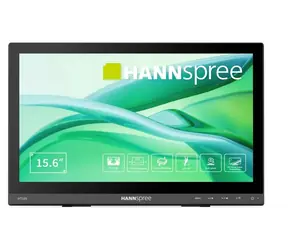 15.6" Hannspree HT165HPB čierna / TFT Touch / 1920 x 1080 / 250cd / 16:9 / 800:1 / 15ms / HDMI