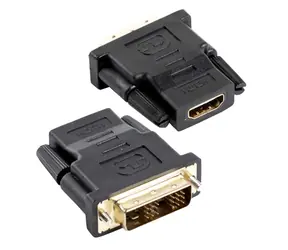 Techly IADAP-HDMI-651 čierna / Redukcia / HDMI na DVI-D 18 +1 / Single Link / pozlátené konektory
