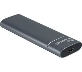 Inter-tech GD-MS013 sivá / Externý box na disk M.2 / USB-C 3.2 Gen 2 / 10 Gbit/s