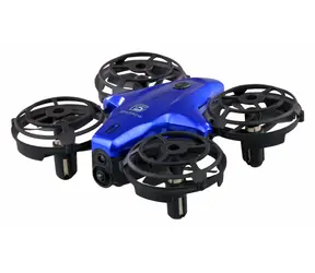 AMEWI Dron Sparrow modrá / gestové ovládanie / doba letu 6 min / 2,4 GHz / od 8 rokov