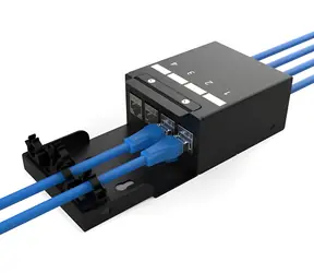 Digitus Konsolidačný box pre keystone moduly / Box / 4X RJ45 keystone / oceľové púzdro / IP20