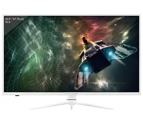 38.5" LC-Power LC-M39-QHD-165-C biela / Monitor / Curved / VA / QHD / 165Hz / 1ms / FreeSync