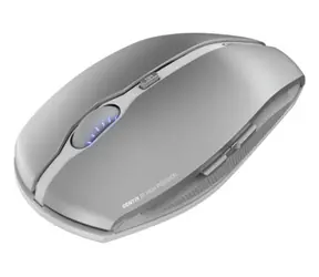 Cherry Gentix BT strieborná / Myš / optická / Bluetooth 5.0 / 2000 DPI / 7 tlačidiel