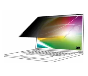 3M Bright Screen BPNDE006 pre DELL XPS 14 / Filter súkromia na notebook / 14.5" / 16:10 / Antireflexné