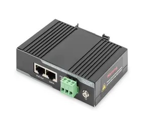 Digitus PoE injektor Gigabit 802.3 AF/at / PoE injektor / Gigabit Ethernet / 2x RJ-45 / 60 W