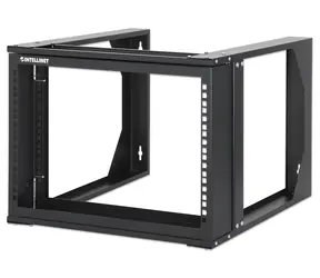 Intellinet 716178 čierna / Rám do racku / 19" / 6U / Nosnosť 30 kg / Hĺbka 450 mm