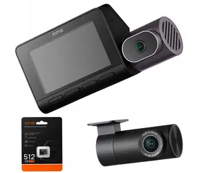 70mai T800 4K + zadná kamera RC41 4K HDR + SD karta 512GB / Kamera do auta / 4K