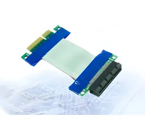 Inter-tech Riser Card Extender 5 cm / Riser karta / PCI Express x4 / flexibilný
