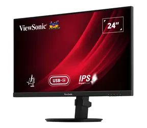 24" ViewSonic VG2409-MHDU-2 čierna / Monitor / IPS / FHD / 100Hz / 4ms / USB-C / HDMI / DP / VESA