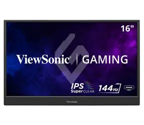 15.6" ViewSonic VX1654 čierna / IPS / 1920 x 1080 / 16:9 / 6ms / USB-C / prenosný