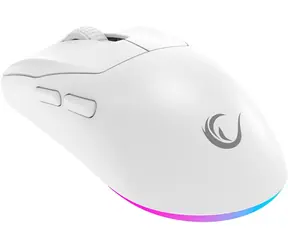 Rampage Prote M5 Pre biela / Herná bezdrôtová myš / optická / 26000 DPI / RGB LED / 1000 Hz