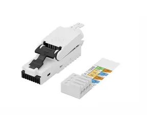 Digitus RJ45 konektor pre terénnu montáž netienený / Konektor RJ45 / Cat6a / bez náradia