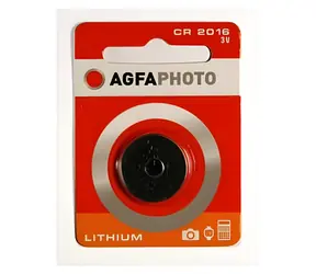 AGFAPHOTO CR2016 / Gombíková batéria / 3.0V / 75 mAh / lítiová / 2 ks