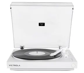 Victrola VPT-800-WHT-INT biela / Automatický gramofón / 2 rýchlostné / BT / RCA / predzosilňovač
