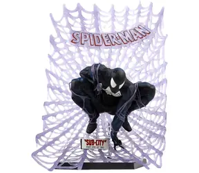 MCFARLANE Zberateľská figúrka Spider-Man Black Suit / MARVEL