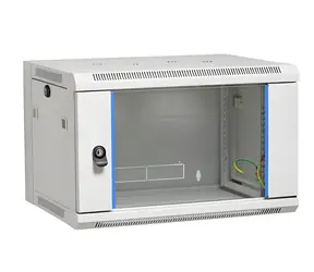 EFB 691712FGR.2 sivá / Nástenný rozvádzač / 19" / 12U / 570×600 mm