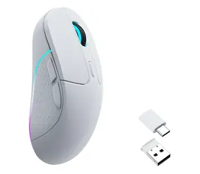 Keychron M3 Wireless biela / Herná bezdrôtová myš / optická / 26 000 DPI