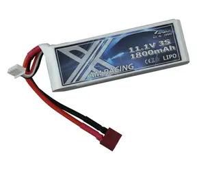 AMEWI Batéria LiPo 3S 11,1 V 1800mAh / 40C/80C / Softcase / konektor T