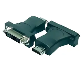 LogiLink redukcia HDMI - DVI-D / Redukcia / Pozlátené konektory / Čierna