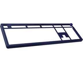 HyperX Alloy Rise Top Plate námornícka modrá / Horná doska klávesnica / kompatibilná s HyperX Alloy Rise