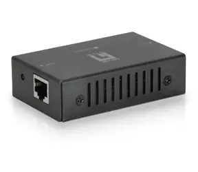 LevelOne PoE repeater čierna
