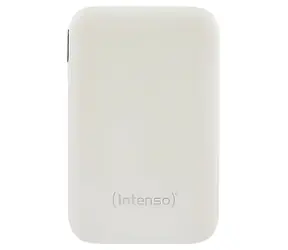 INTENSO Power Bank S 10000 mAh béžová / Powerbanka / integrovaný USB-C kábel