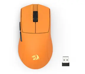Redragon King Ultra oranžová / Bezdrôtová herná myš / optická / 30000 DPI / bezdrôtová