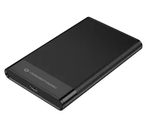 Conceptronic Externý box 2,5" SATA HDD/SSD čierna / Externý box / USB-C / USB 3.2 Gen 1 / 6 Gbit / s / UASP