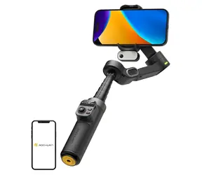 Aochuan X3 čierna / Stabilizátor / AI senzor / 3osá stabilizácia / Bluetooth diaľkové ovládanie