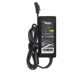 Akyga AK-ND-58 čierna / Napájací adaptér pre notebook / AC