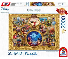 Schmidt Puzzle Koláž: Mickey a Minie / 2000 dielikov / od 12 rokov