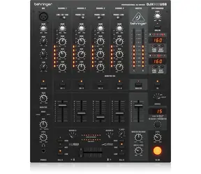 Behringer DJX900USB / DJ mixážny pult / 5 kanálov / USB / XLR / RCA / 6.3mm