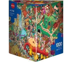 HEYE Puzzle Krajina fantázie / 1000 dielikov / 70 x 50 cm