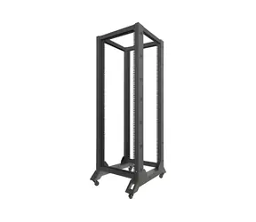 Lanberg Open Rack 32U čierna / Otvorený rack / 19" / 600 × 800 mm / Nosnosť 600 kg
