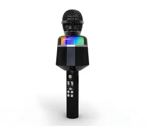 Gembird MICBT-01-BK čierna / Bezdrôtový karaoke mikrofón