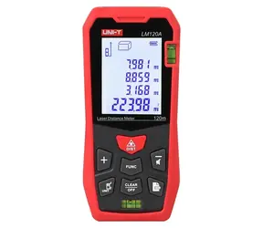 UNI-T LM120A / Laserový merač vzdialenosti / do 120 m / m/ft/in