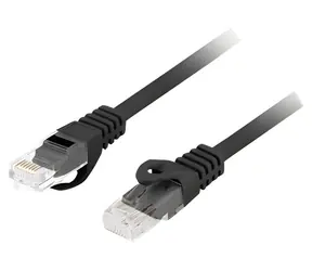 Lanberg CAT6 UTP 5m čierna