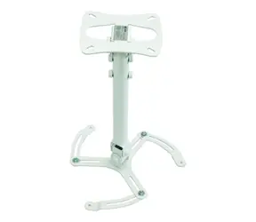 EDBAK PM1w-B biela / Stropný držiak pre projektor / univerzálny / 3 upevňovacie body