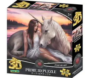 Prime 3D Puzzle Čisté srdce / 3D efekt / 150 dielikov