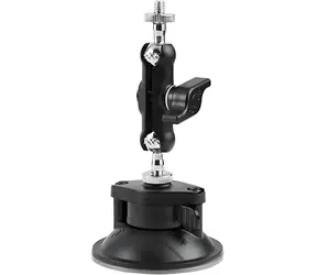 Puluz PU5699B čierna / Držiak s prísavkou / Magic Arm / 360° / 1/4” závit