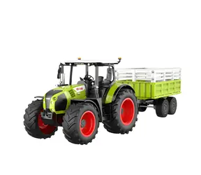 Fleg Traktor CLAAS s prívesom / diaľkové ovládanie / 2,4 GHz / mierka 1:24 / od 6 rokov