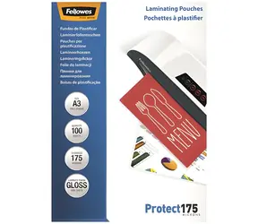 Fellowes Laminovacia fólia A3 lesklá 175 mic / Laminovacia fólia / 100 ks