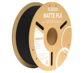 Elegoo PLA Matte čierna / Struna pre 3D tlačiareň / PLA / 1,75 mm / 1 kg