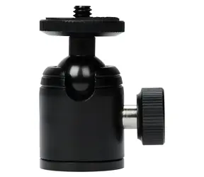Obsbot OBB-2302-CE čierna / Guľová hlava na statív / závit 1/4" / záťaž do 2 kg / otočenie 360 ° / náklon -90 ° až 90 °