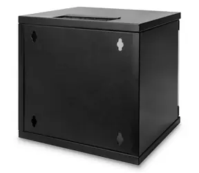 Digitus DN-10-06U-B čierna / Nástenná skriňa / 10" / 6U / 312x330x300 mm / IP20