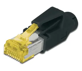 Digitus Hirose TM31 / RJ45 konektor / Cat6A / tienený / 8P8C / na okrúhly kábel / s krytkou