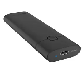 Icy Box Spade Case 1806 čierna / Externý box pre M.2 SSD / USB-C 3.2 Gen2 / do 2TB NVMe / hliníkový