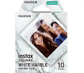 Fujifilm Instax Square Film Whitemarble 10ks / Instantný film / 86 x 72 mm