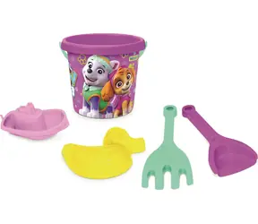 Wader Sada na piesok Tlapková patrola ružová / Sada na piesok / 5 dielov / Plast