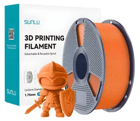 Sunlu PLA+ slnečno oranžová / Struna pre 3D tlačiareň / PLA+ / 1.75mm / 1kg